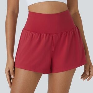 Halara SoftlyZero™ Airy Super High Waisted 2-in-1 Cool Touch Yoga Shorts